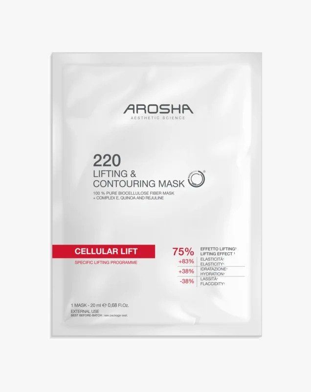 arosha lifting contouring mask pack 3 units x 20 ml b