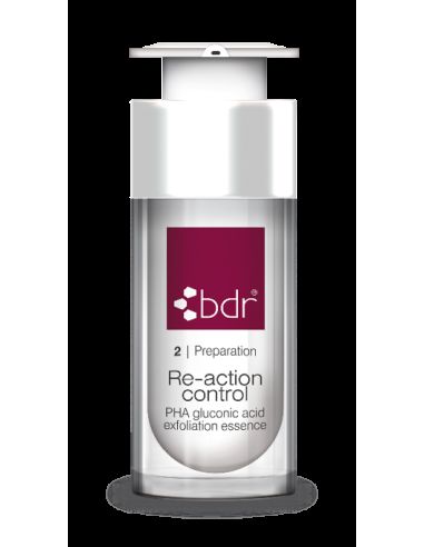 bdr re action control exfoliante para pieles hipersensibles 30 ml