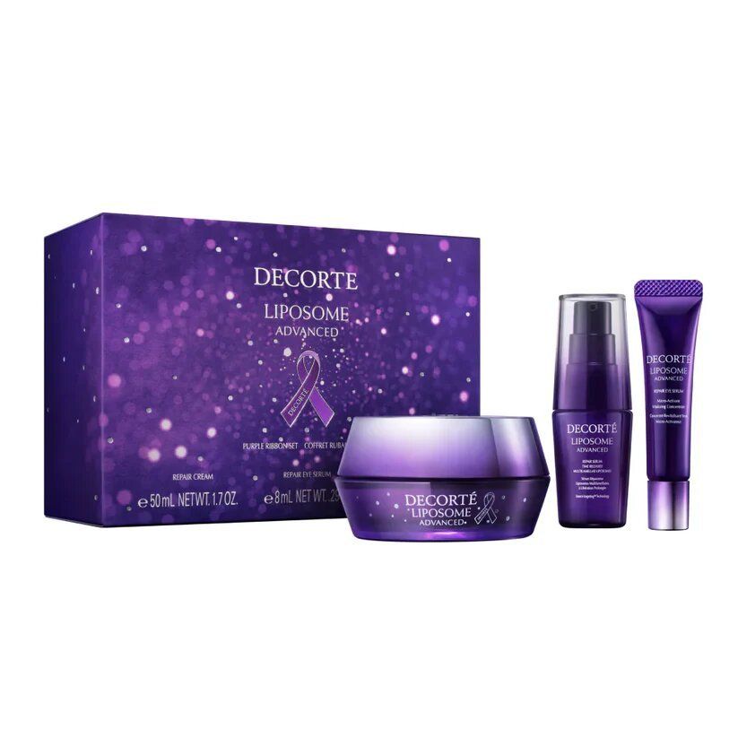 decorte liposome advanced repair cream purple ribbon bien